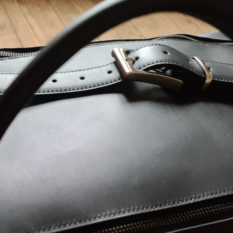 sac de voyage cuir sur-mesure Porsche 5